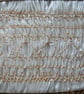 Hand Smocked Old Gold Silk Needlecase, N3 - Image 2