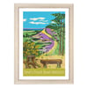 Devil's Punch Bowl - white frame