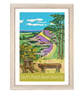 Devil's Punch Bowl - white frame - Image 1