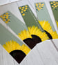 Hand Painted Sunflower Bookmark  - Image 3