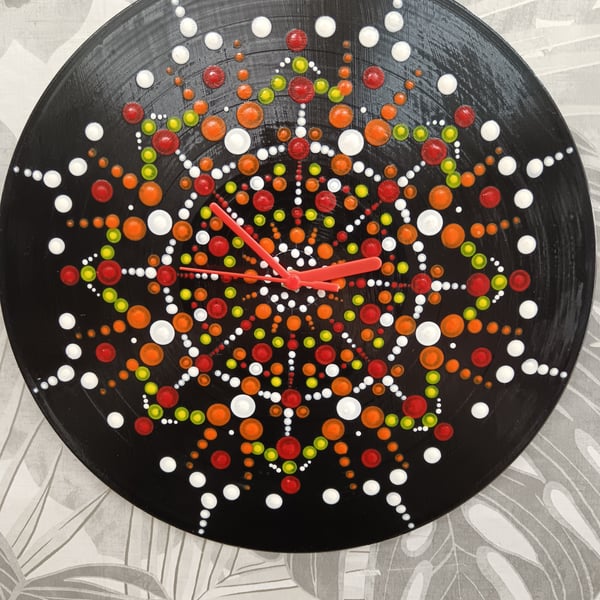 Hand Painted Clock