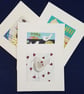 Collection of 4 art cards