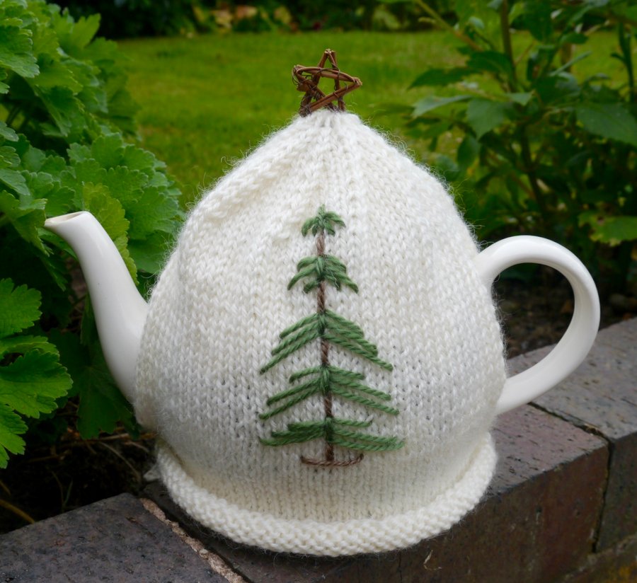 Christmas Tree Tea Cosy, Christmas Decor