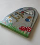 Fairy Door, hand painted onto wood, whimsical and magical for the home - Image 4