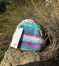 Fairisle knitted purse super seconds festival