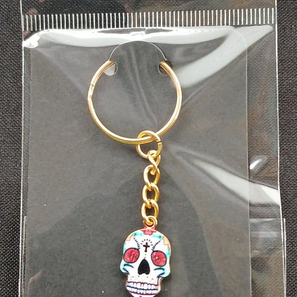 Skull keyring 