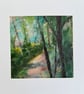 Bloomsbury inspired lane with trees - Image 2