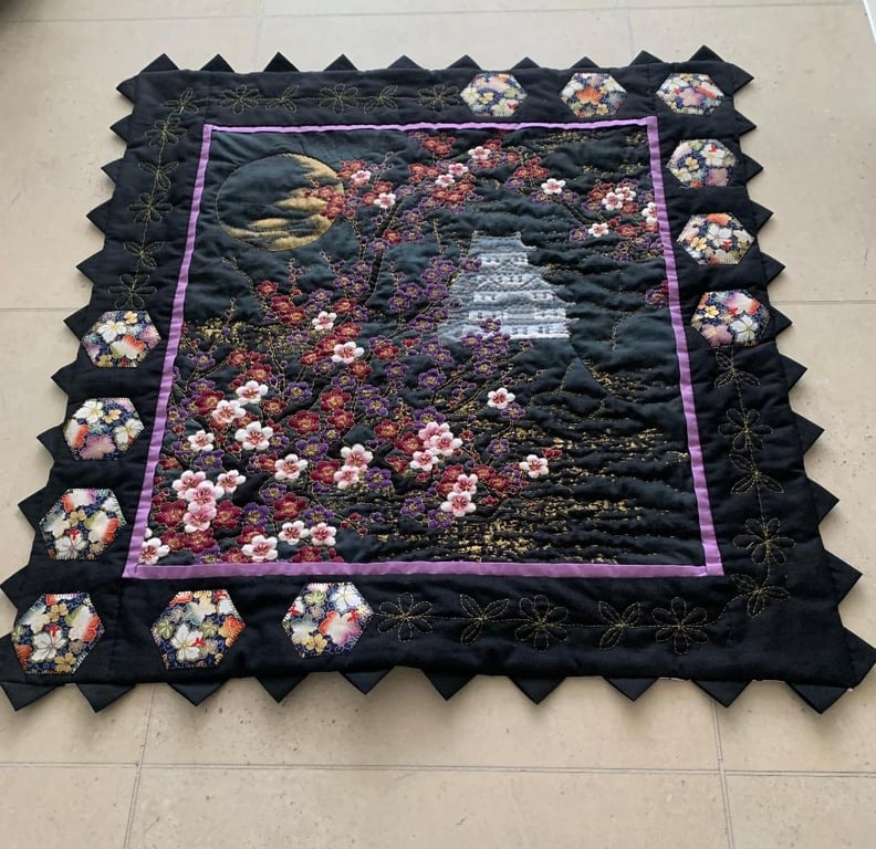 Quilted Oriental Wall Art