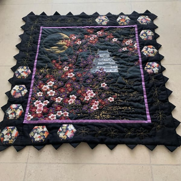 Quilted Oriental Wall Art