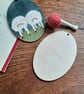 Wooden Sheep Hanging Decoration - Image 5