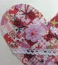 Patchwork heart Anniversary card - Image 3