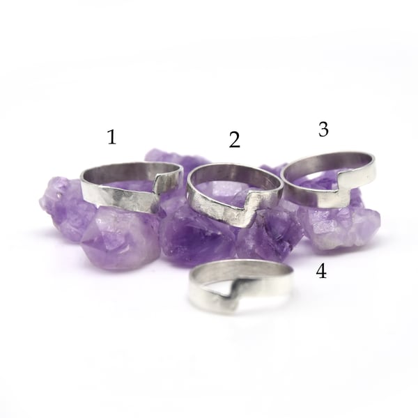 Simple silver ring, minimalist ring
