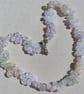 Pastel Shades Crackled Quartz Gemstone Chunky Statement Beaded Necklace - Image 3