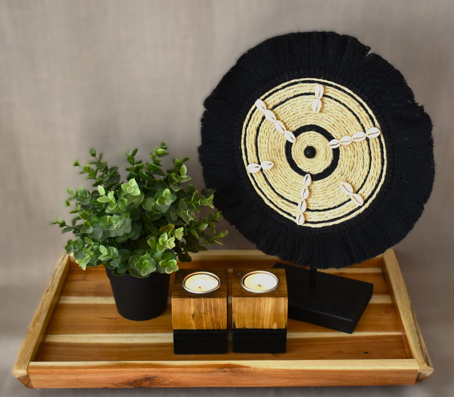 Handmade Acacia Wood Tray