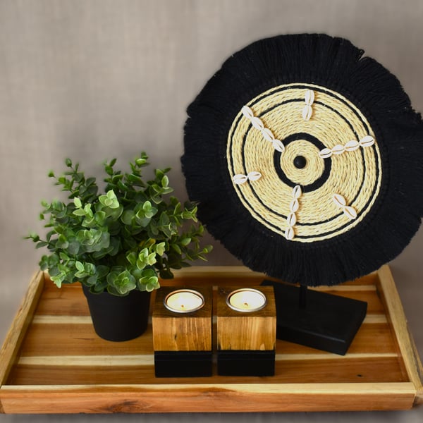 Handmade Acacia Wood Tray