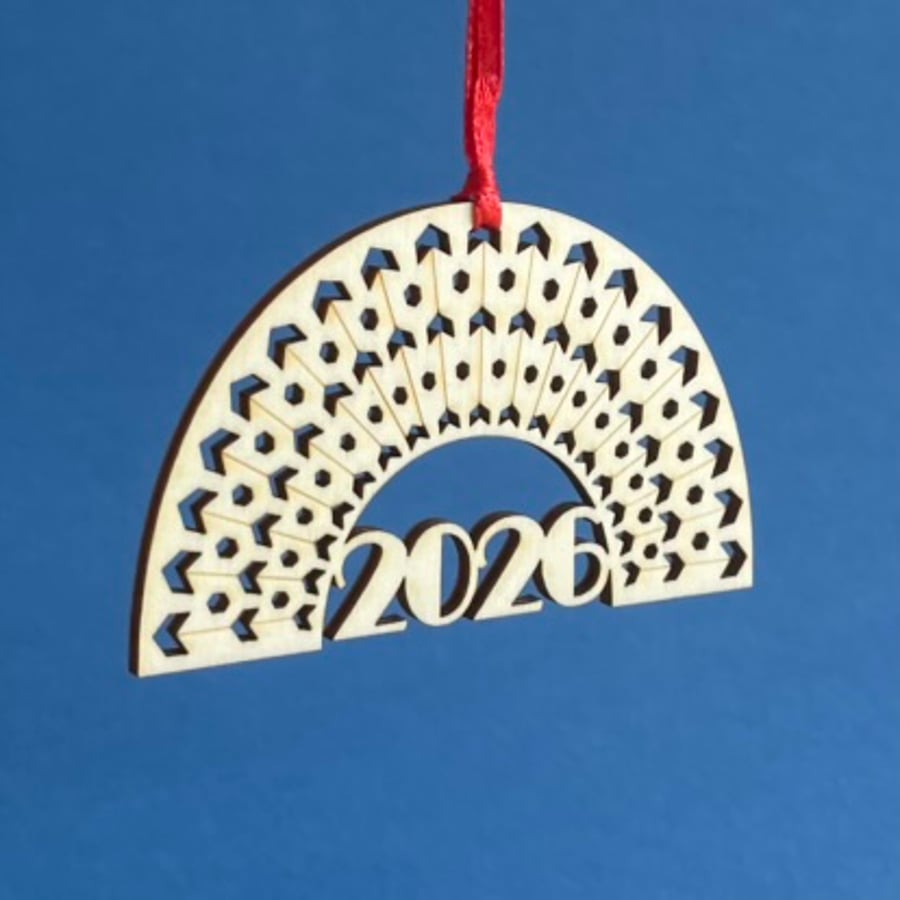 2026 rainbow decoration (small)