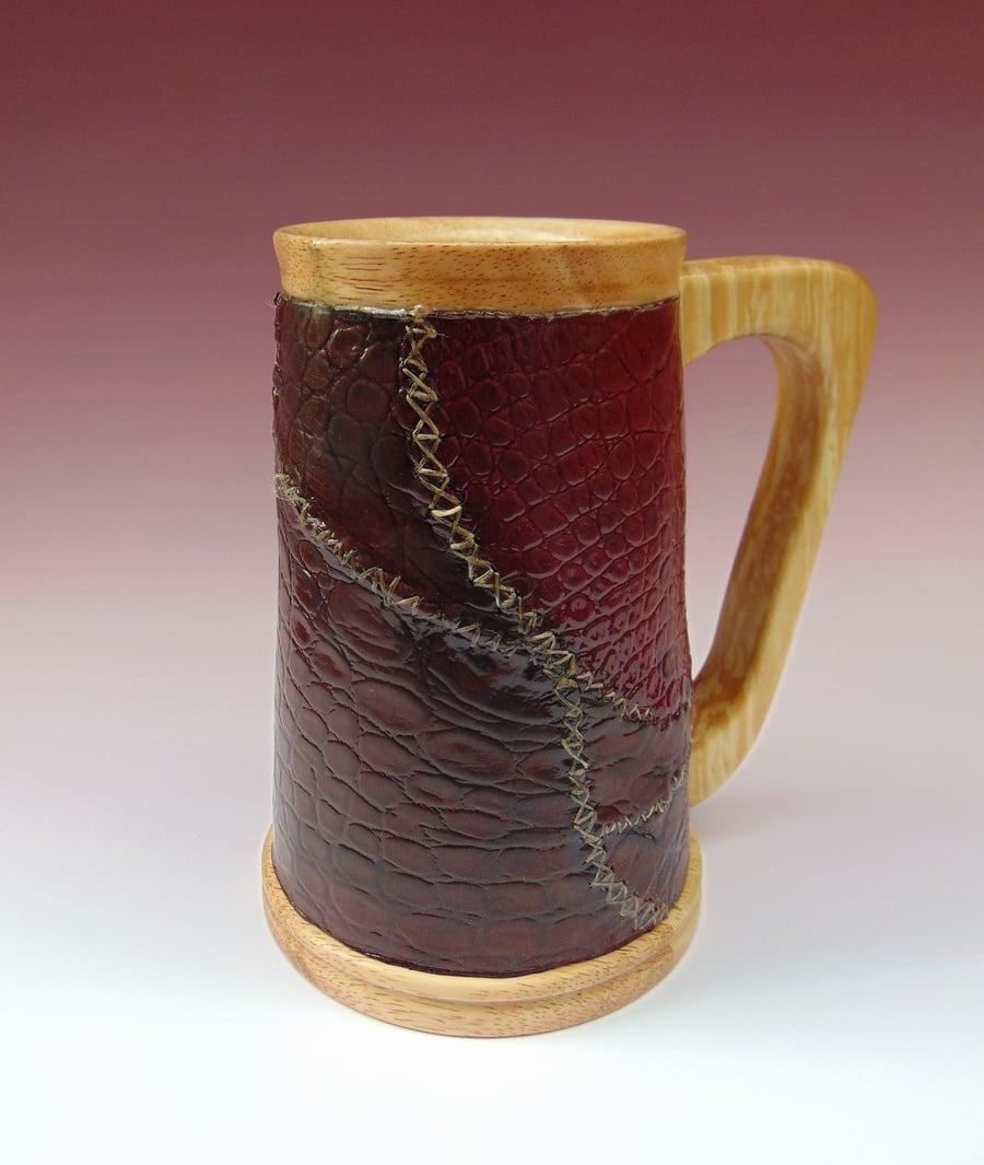 Patchwork Leather Tankard (425)