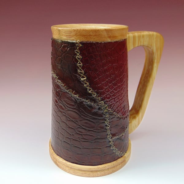 Patchwork Leather Tankard (425)