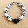 Porcelain and Onyx Bracelet 