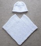 KNITTING PATTERN PDF Snowdrops Poncho for Baby - Image 4