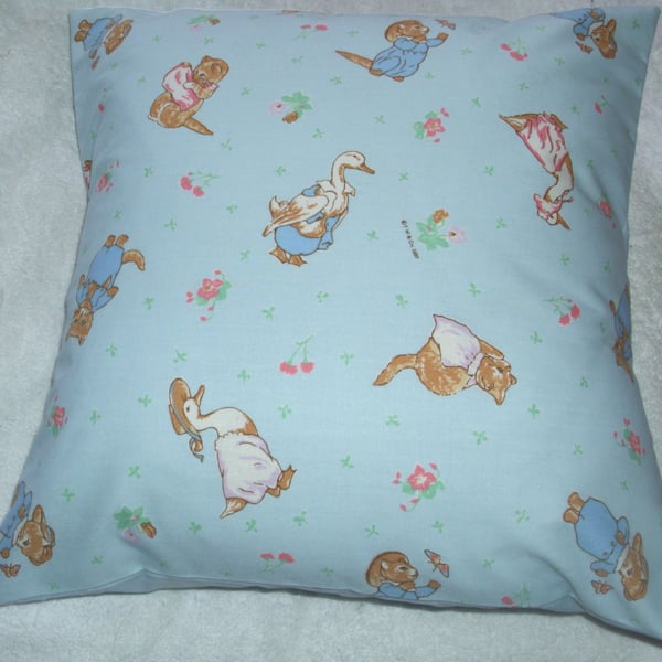 Tom Kitten, Moppet and Mittens and Puddle Ducks cushion