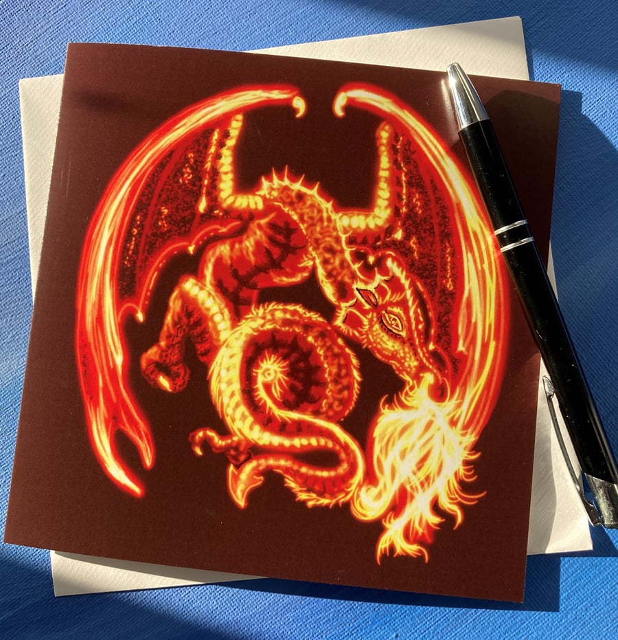 Card- Fire Dragon 