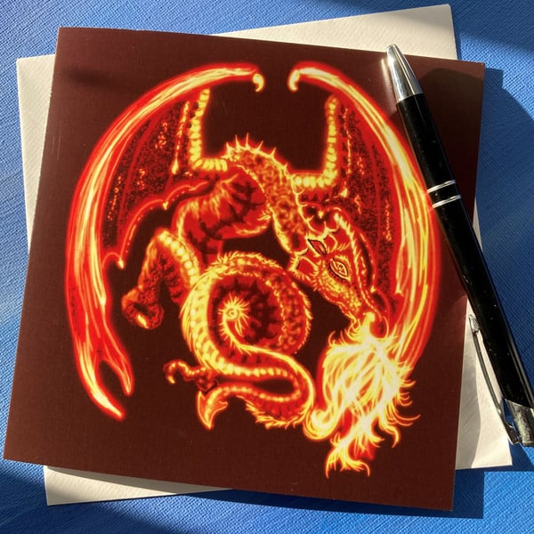 Card- Fire Dragon 