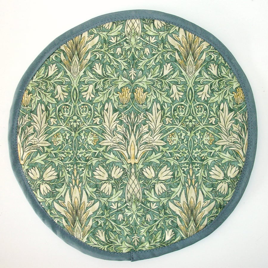 Pot Stand William Morris Snakeshead Kitchen Mat 12" Pad Dining Surface Saver