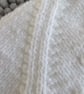 14" Newborn Baby Boys Knots Patterned Cardigan (White) - Image 6