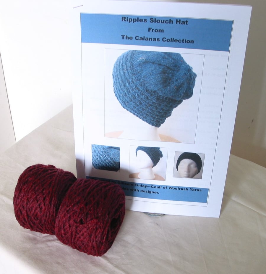 Knitting Kit Slouch Hat