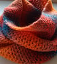 Crochet Infinity Scarf (Sun and Sea) - cosy and stylish! - Image 2