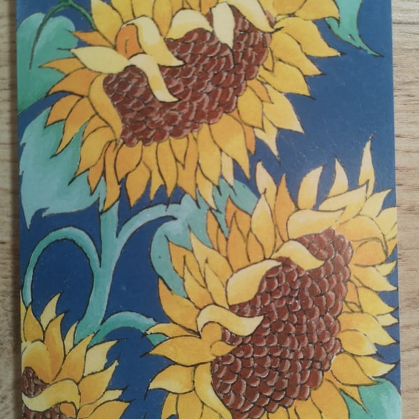 Sunflower Dreaming greetings card