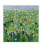 Fields of flowers - original painting - framed - acrylic on canvas - impasto