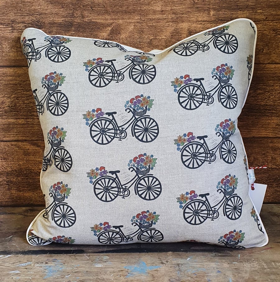 Flower basket Bicycle cushion