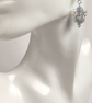Sterling Silver Angelite Chainmaille Earrings - Image 9
