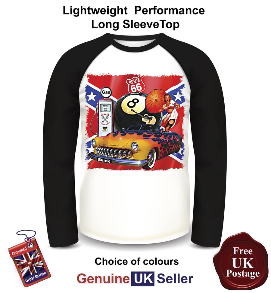 Mercury Custom, Mercury Custom Long Sleeve T Shirt, Mercury Custom Mens Top