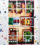 Cluedo Game Board Cut for Coasters - No Varnish or Backing - Super Seconds - Image 3