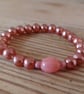 Handmade bracelet made using pre-loved beads. Small size. - Image 3