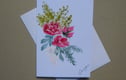 original hand painted cards