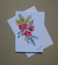 hand painted original art greetings card ( ref FA 3 G3 )