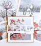 Winter Garden Greeting Cards pack of 4 blank illustrated cards - Image 1