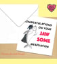 Funny Shark Graduation card, Congratulations Card, Humorous Shark Card - Image 6