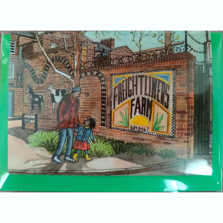 Freightliners Farm card