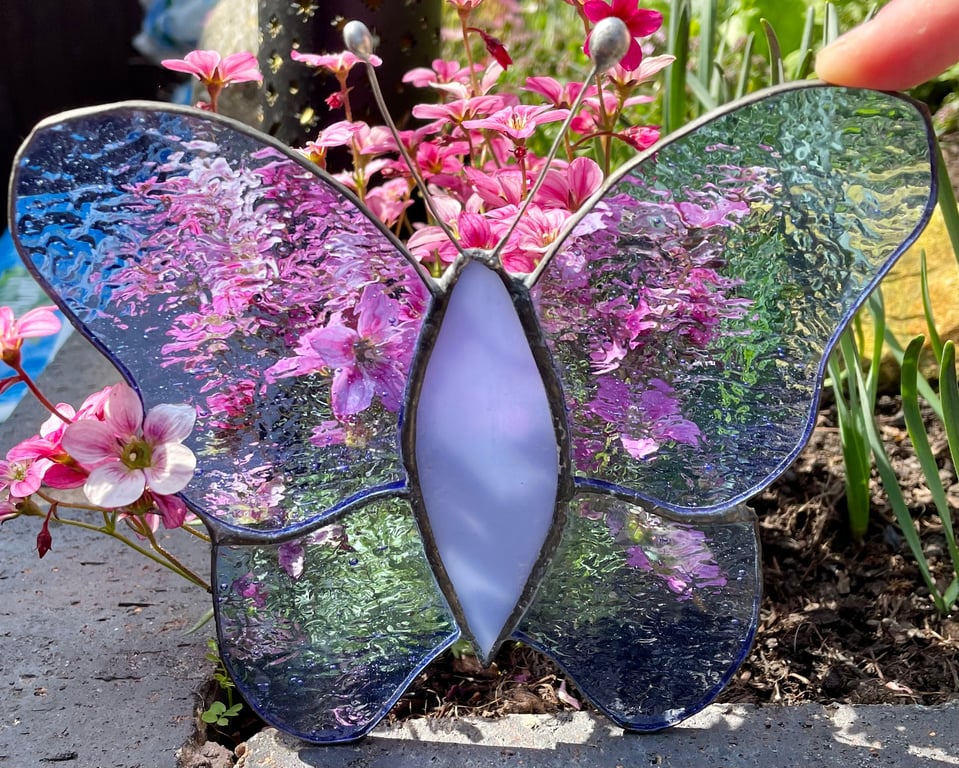 Stained glass butterfly