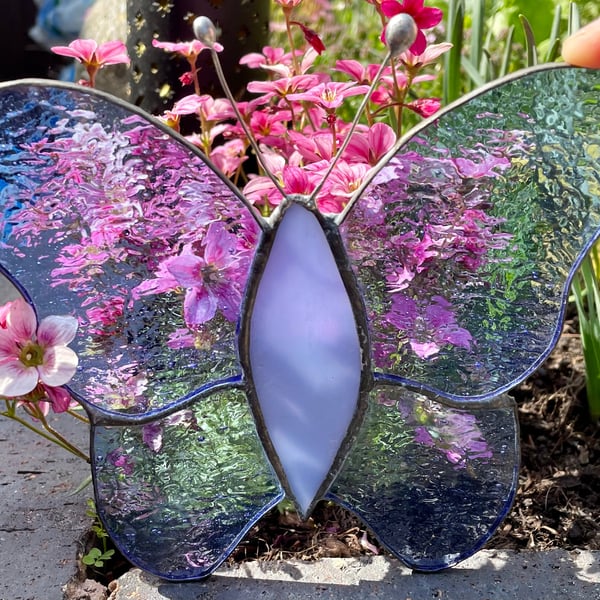Stained glass butterfly