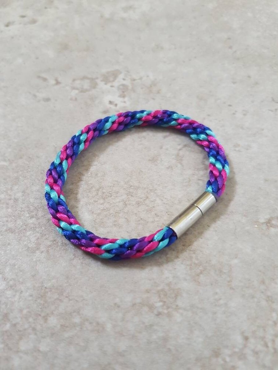 Omnisexual Bracelet, Omni pride flag Anklet, LGBT ankle bracelets
