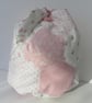  Bucket Bag, Cotton Fabric, Hexagonal Patchwork - Image 3