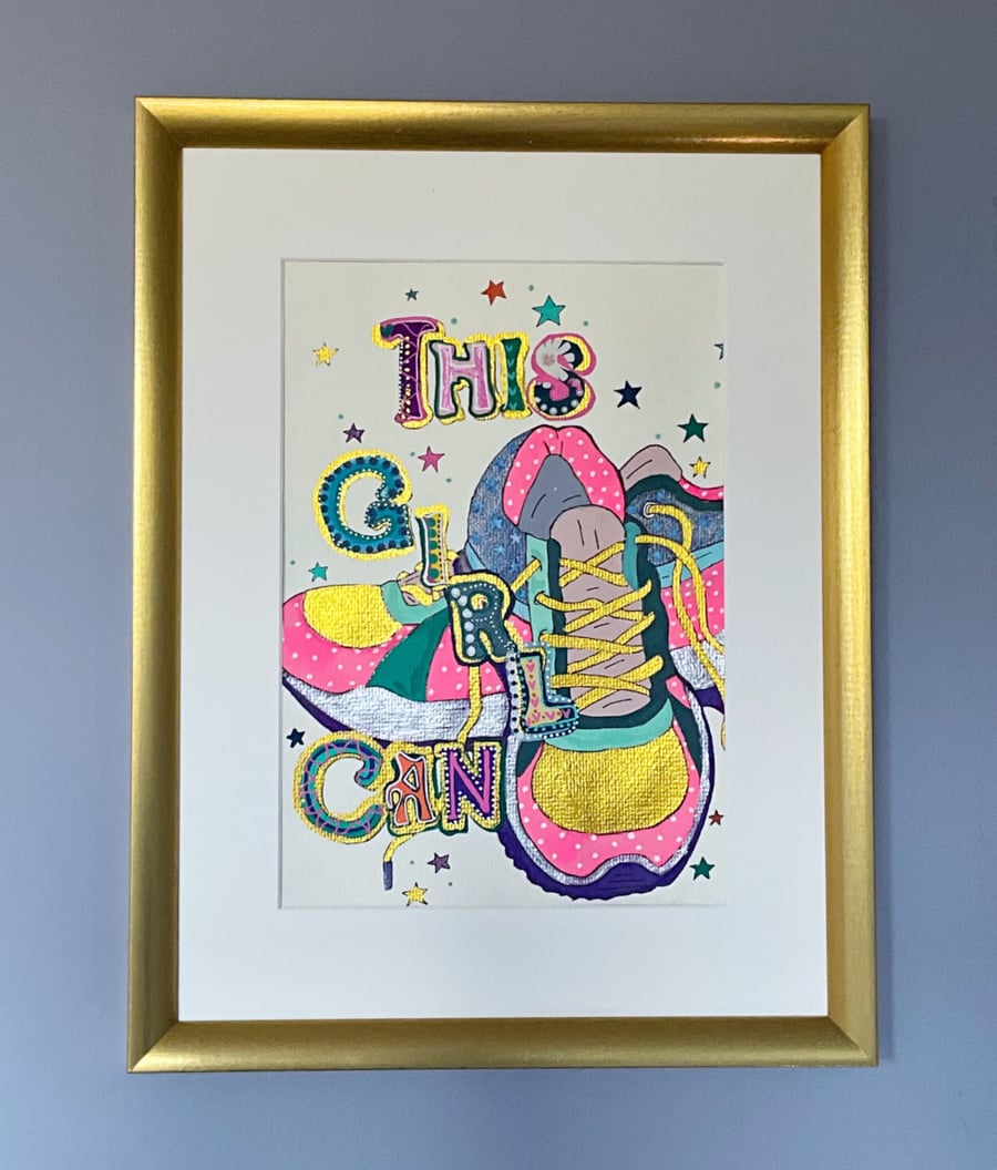 This Girl Can Illustration