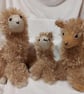 Hand knitted Alpaca toys 