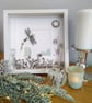 Winter Garden Dragonfly Art - Image 5